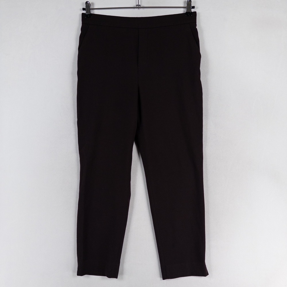 Banana Republic Dark Brown Tapered Dress Pants